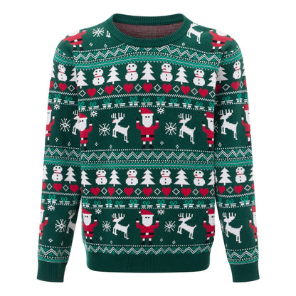 Pull de Noël enfant Festif Rouge
