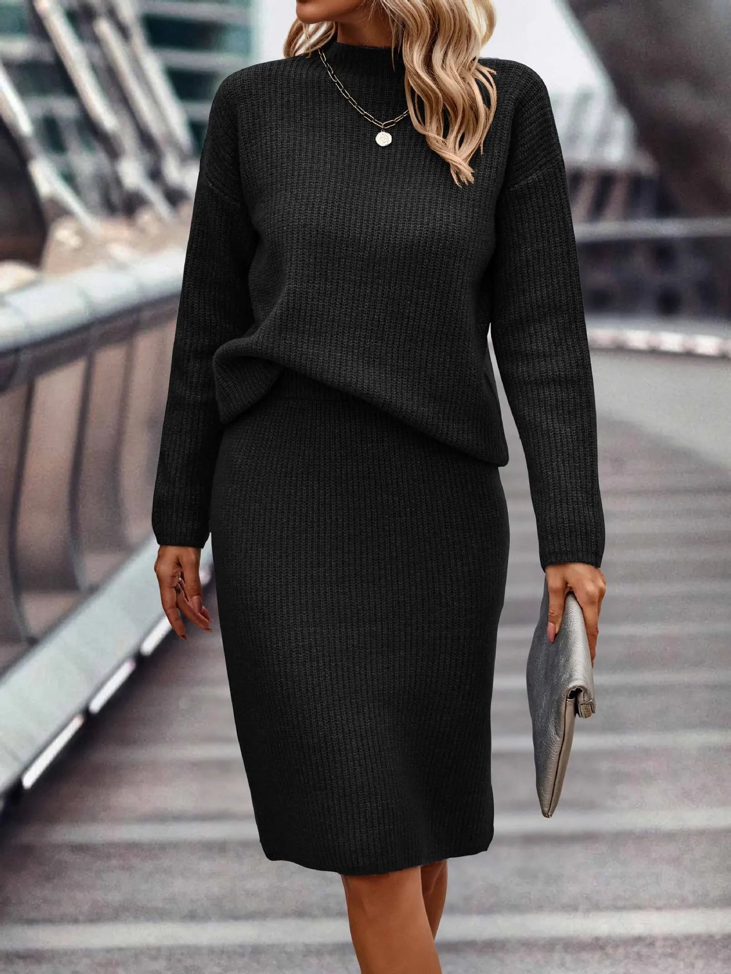 Modisches 2-Teiliges Outfit für Damen - IdealeKleiden