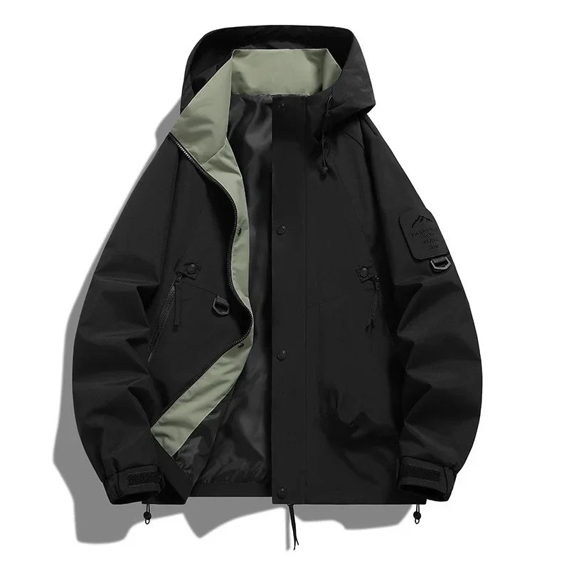 Veste d'hiver pour homme coupe décontractée