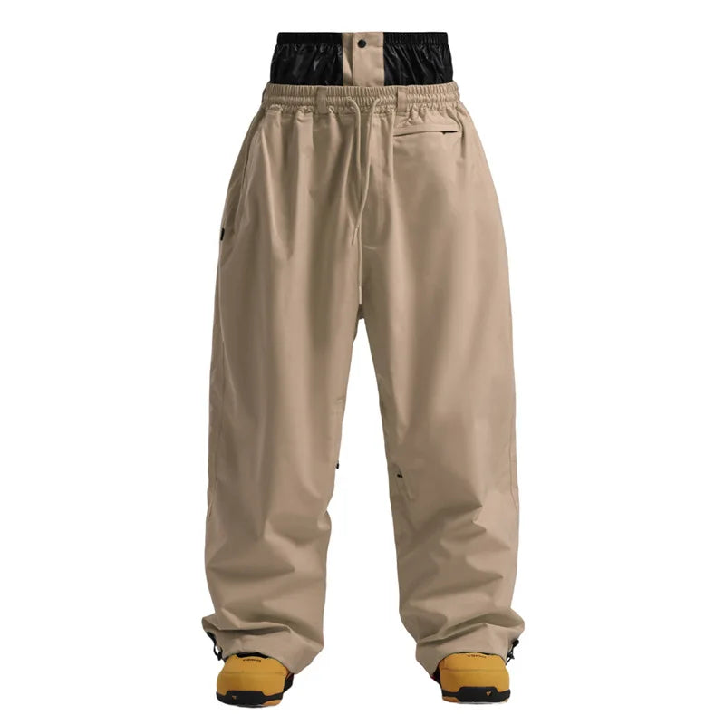Pantalon de ski unisexe style cargo confortable