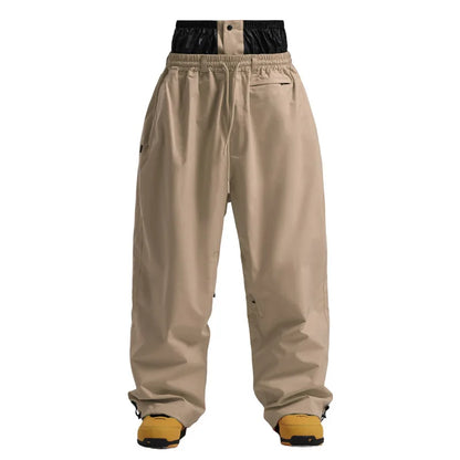 Pantalon de ski unisexe style cargo confortable