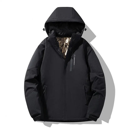 Veste de ski color-block chaude d'hiver pour femme