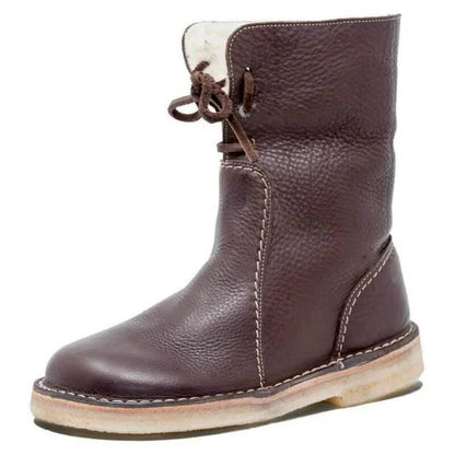 Bottes imperméables fourrées chaudes