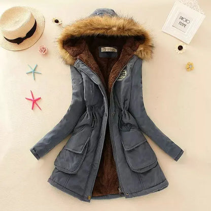 Veste femme matelassée coupe ajustée Automne-Hiver