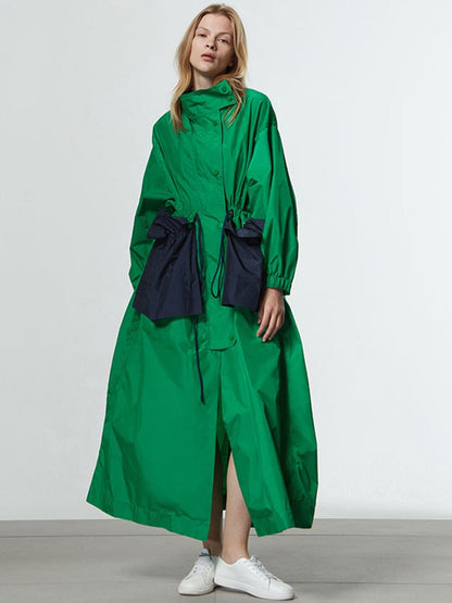 Manteau long femme élégant