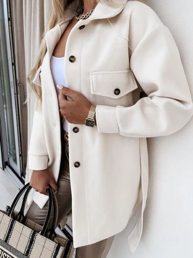 Robe longue élégante automne-hiver pour femme