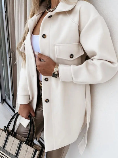 Robe longue élégante automne-hiver pour femme