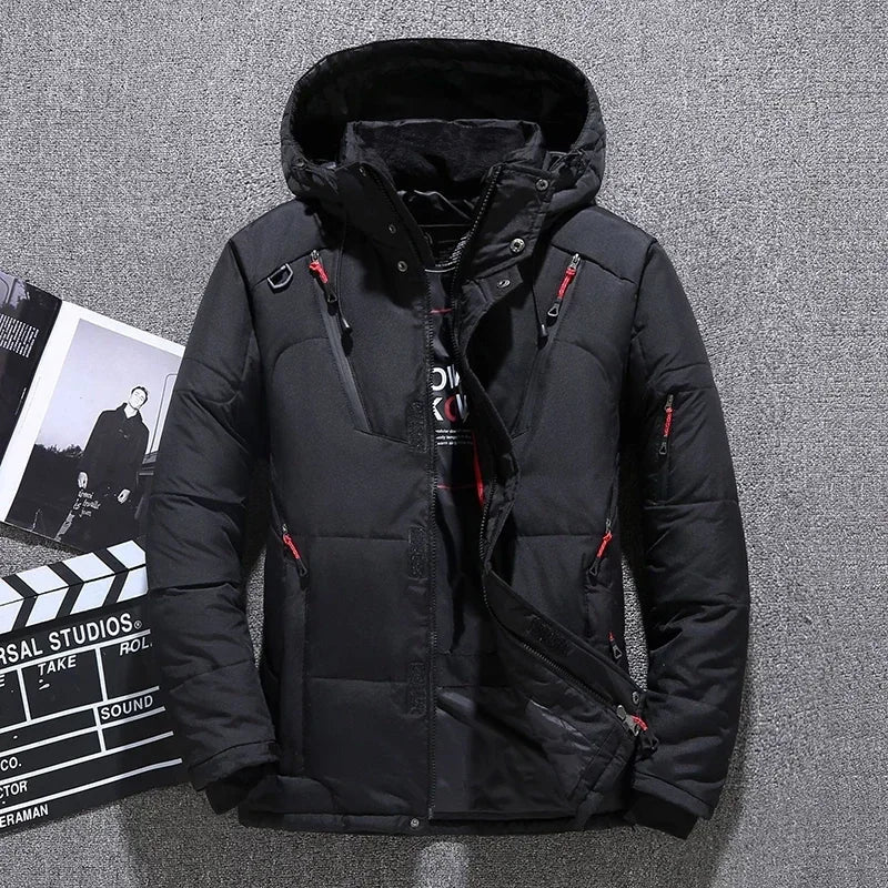 Veste d'hiver chaude moderne pour hommes