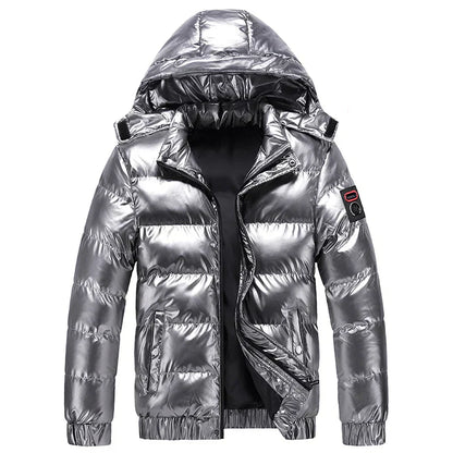 Veste d'hiver imperméable isolée de type « puffer »