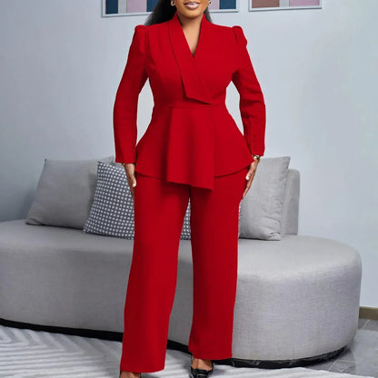 Tailleur d'affaires sur mesure élégant pour femme
