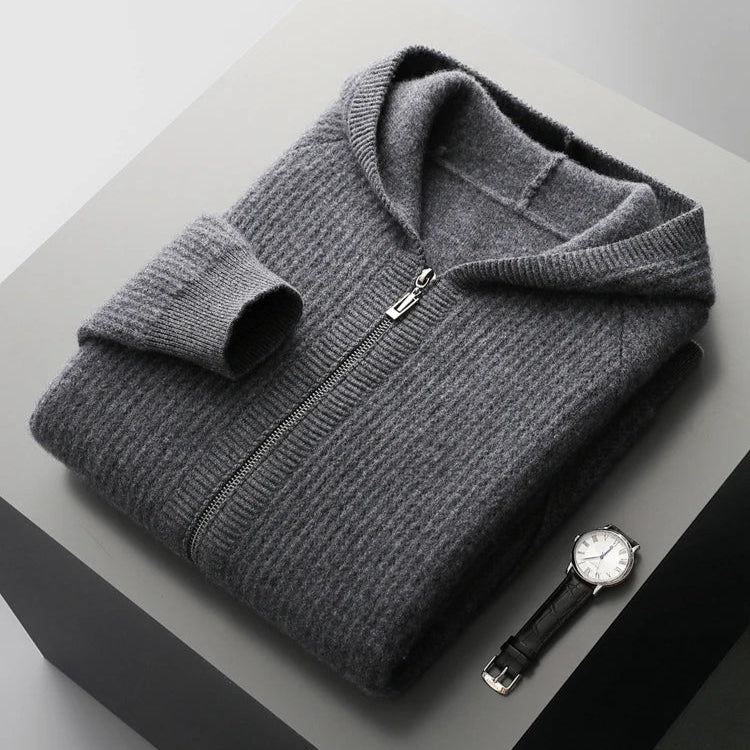 Sweat à capuche en cachemire doux pour femmes
