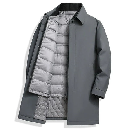 Veste d'hiver végétalienne imperméable isolée