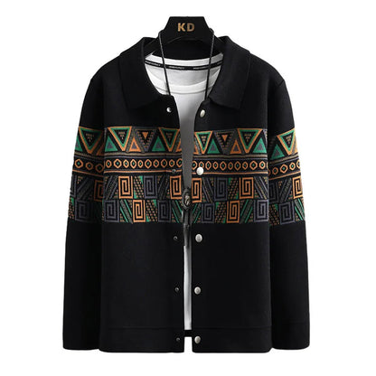 Parka pour homme moderne noir