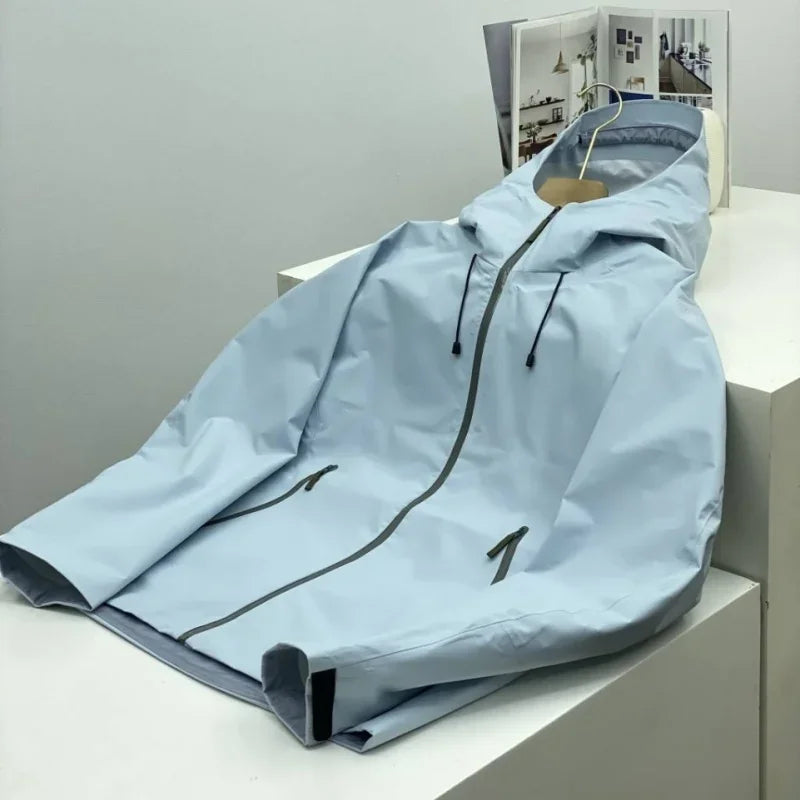 Veste d'extérieur pour homme Légère Imperméable Coupe-vent