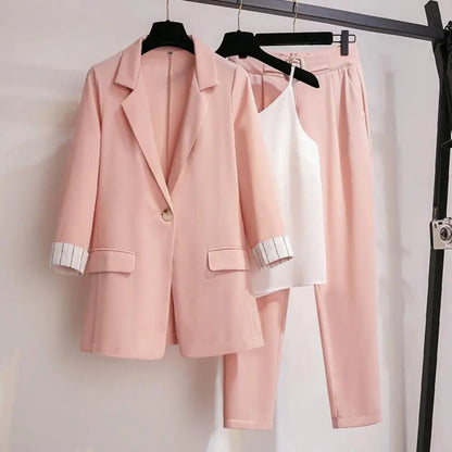 Ensemble Tailleur Femme Élégant Formel