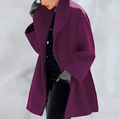 Manteau d'hiver femme, look structuré moderne