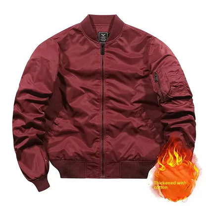 Blouson aviateur en cuir