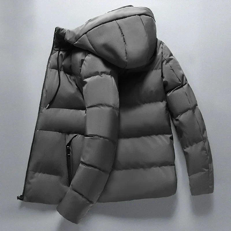 Doudoune chaude pour femme avec capuche