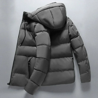 Doudoune chaude pour femme avec capuche