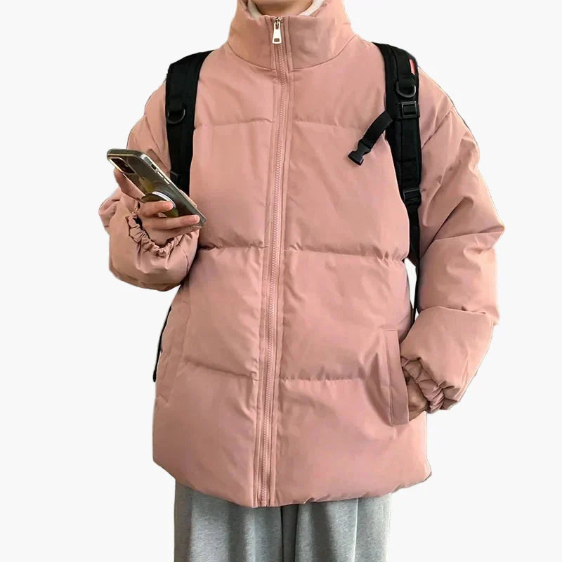 Doudoune matelassée d'hiver style streetwear