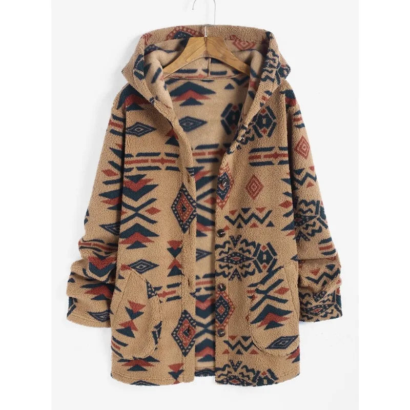 Veste aztèque stylée - Chic vintage pour femmes et hommes