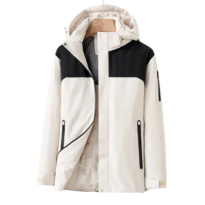 Veste d'hiver imperméable femme, isolation polaire