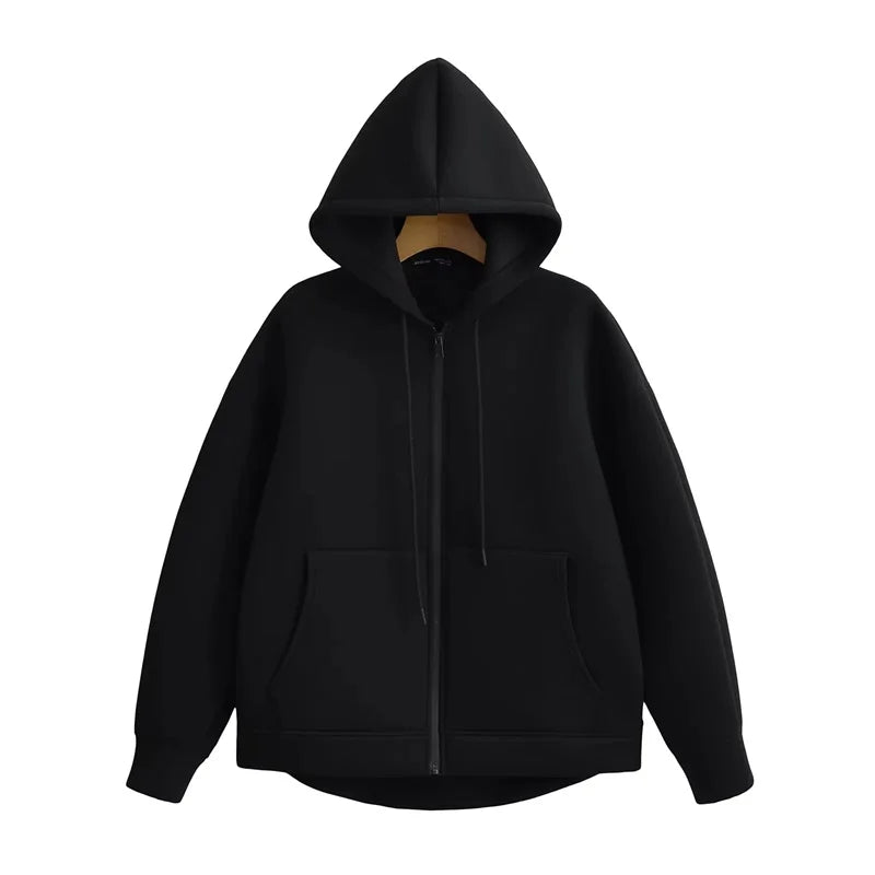 Sweat à capuche oversize stylé Hiver