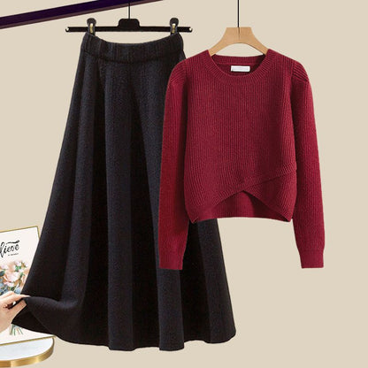 Ensemble Robe Élégante Mode Femme Moderne