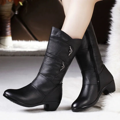 Chaussures femmes Bottes à talons compensés