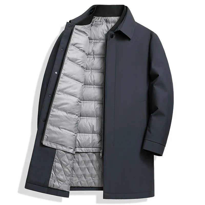 Veste d'hiver végétalienne imperméable isolée