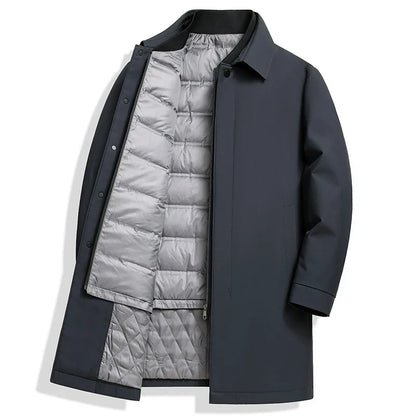 Veste d'hiver végétalienne imperméable isolée