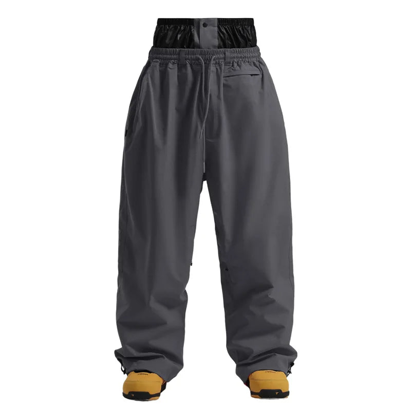 Pantalon de ski unisexe style cargo confortable
