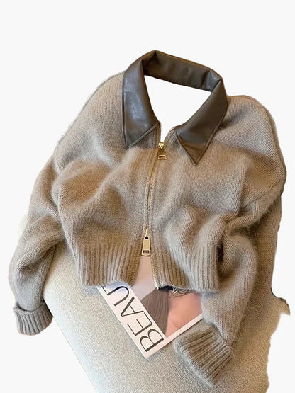 Cardigan élégant Col moderne
