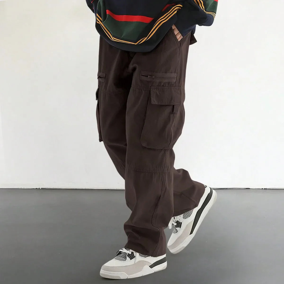 Pantalon cargo tendance pour femme