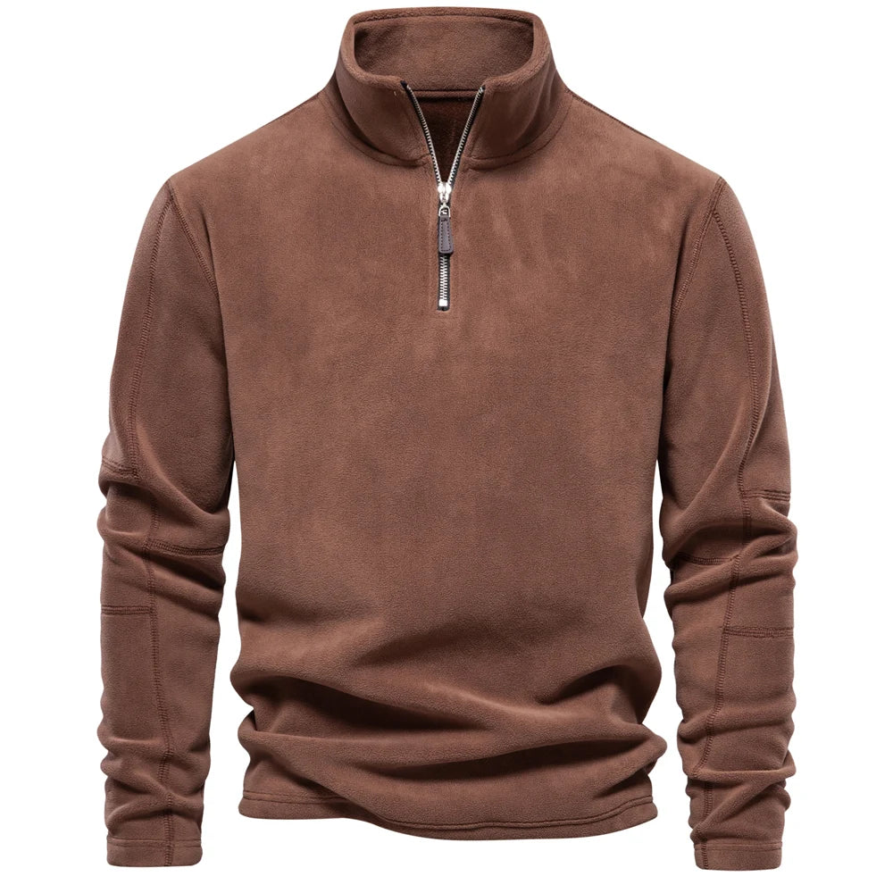 Sweat-shirt en polaire douce, chaud et confortable pour hommes et femmes