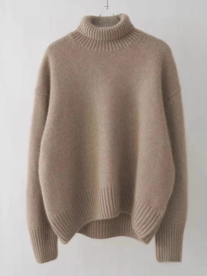 Col roulé de luxe en cachemire pour femme Collection automne