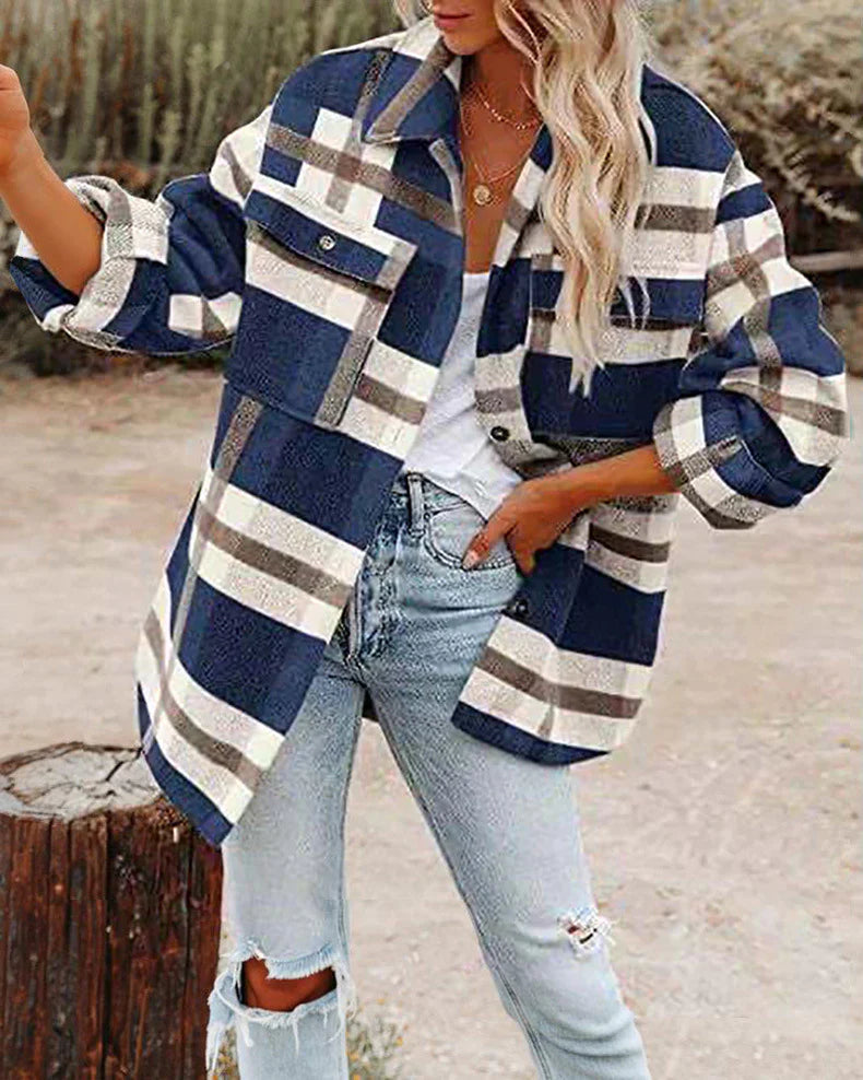 Veste en laine femme Chaude Élégante