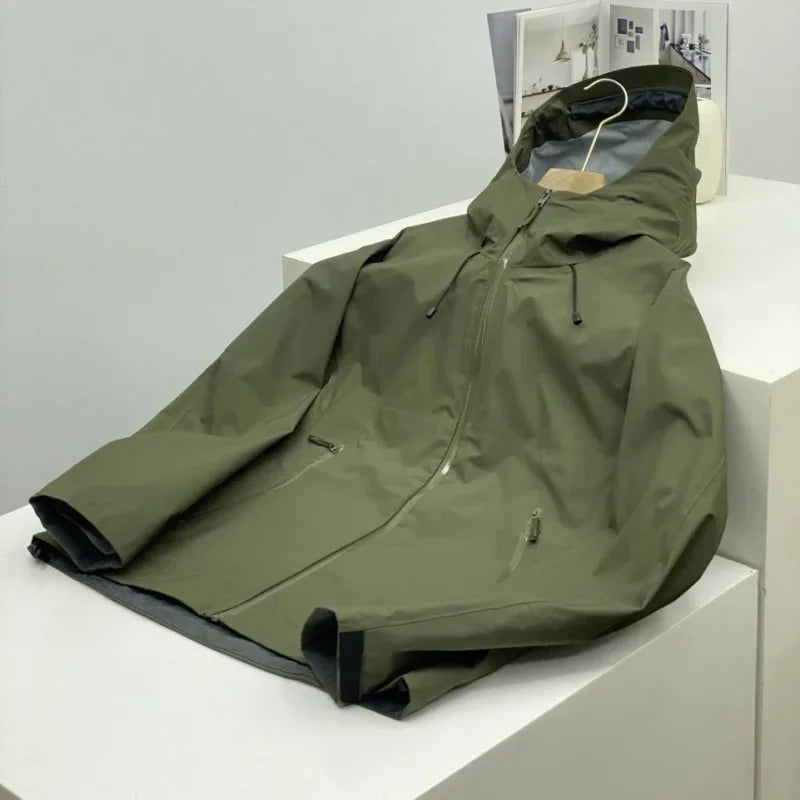 Veste d'extérieur pour homme Légère Imperméable Coupe-vent