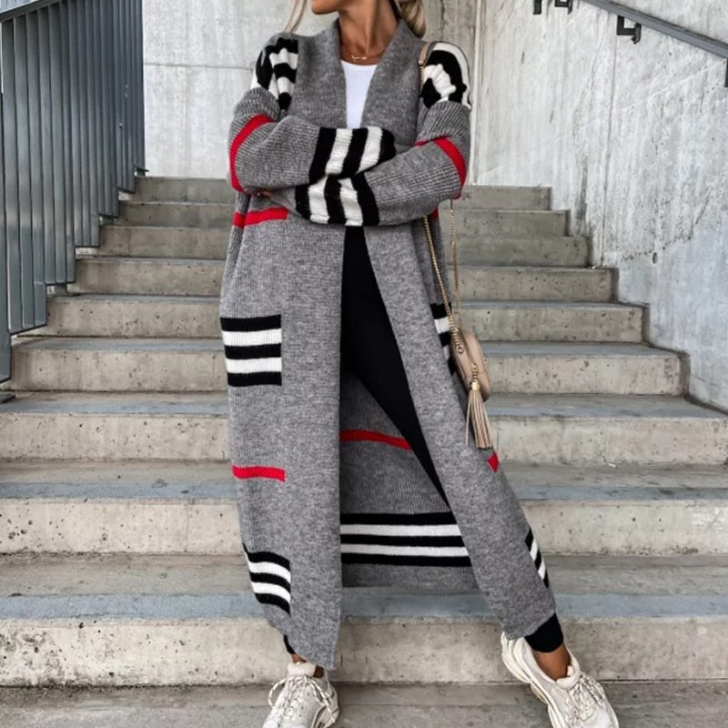 Gilet long élégant et stylé