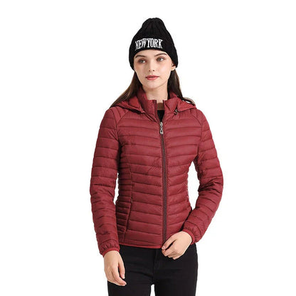 Veste légère pour femme matelassée chaude isolante