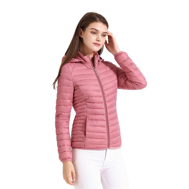 Veste légère pour femme matelassée chaude isolante