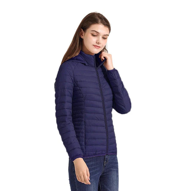 Veste légère pour femme matelassée chaude isolante