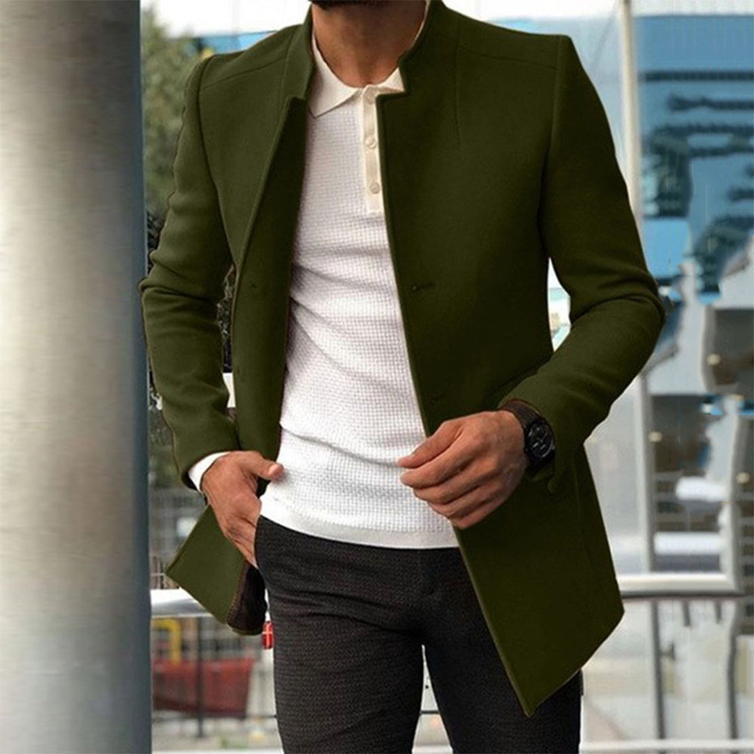 Veste mi-saison pour homme printemps boutonnée