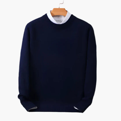 Élégant pull professionnel à col