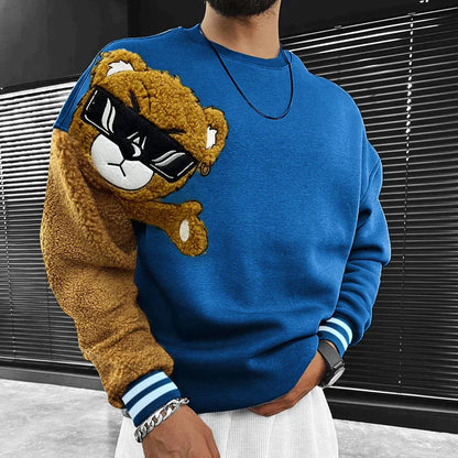 Pull Homme Motif Ourson