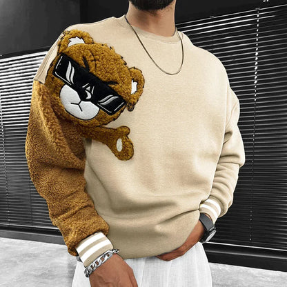 Pull Homme Motif Ourson