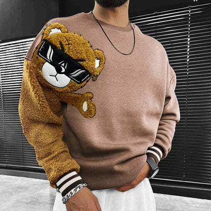 Pull Homme Motif Ourson