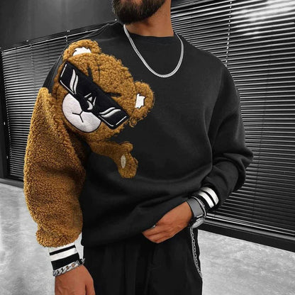Pull Homme Motif Ourson