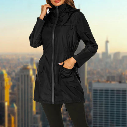 Wasserdichte Regenjacke Damen Outdoor - IdealeKleiden