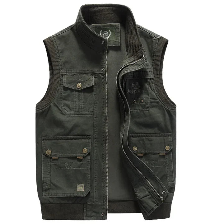 Herren Outdoor Weste Funktionell Vielfach - IdealeKleiden